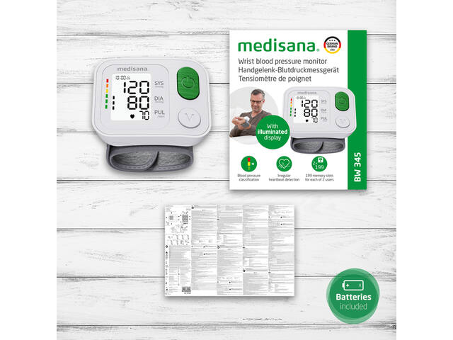 Polsbloeddrukmeter Medisana BW 345