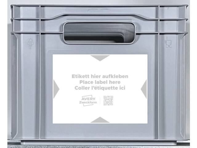 Positioneeretiket Avery 8002 160x120 bedrukt 10st