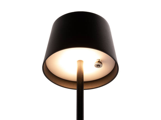 Tafellamp Securit MonteCarlo LED opl dimbaar zwart