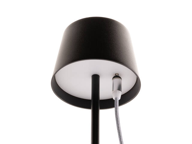 Tafellamp Securit MonteCarlo LED opl dimbaar zwart