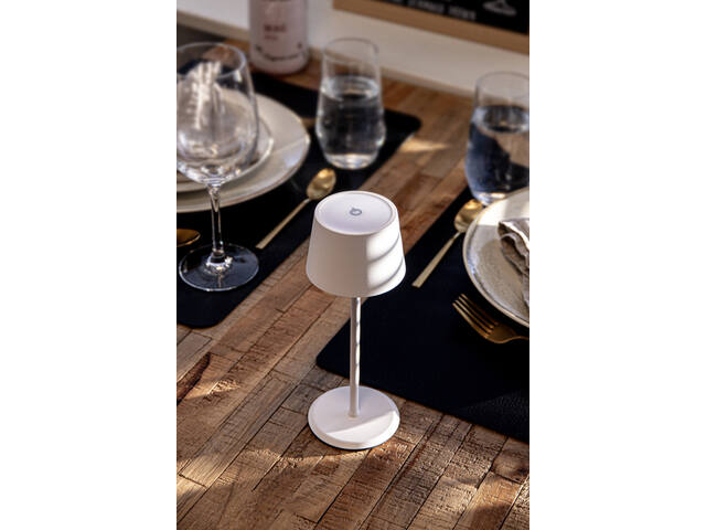 Tafellamp Securit MonteCarlo LED opl dimbaar wit