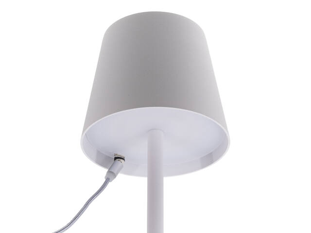 Tafellamp Securit Feline LED opl dimbaar wit