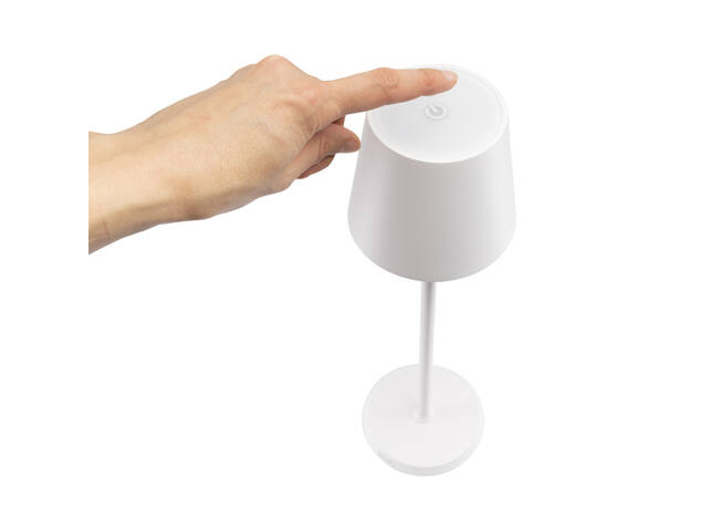 Tafellamp Securit Feline LED opl dimbaar wit