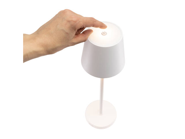 Tafellamp Securit Feline LED opl dimbaar wit