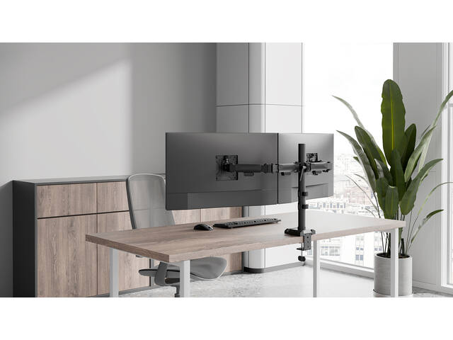 Monitorarm Neomounts NERO 2 schermen DS60 32 in zw