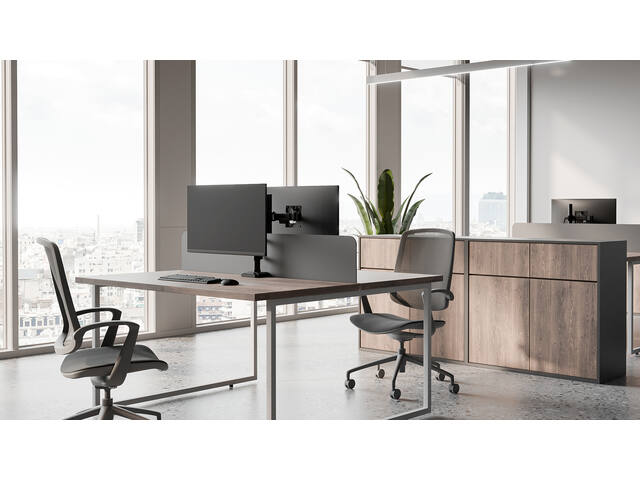 Monitorarm Neomounts NERO 1 scherm DS60 32 inch zw