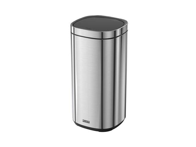 Afvalbak Desq Touch 30 liter RVS zilver