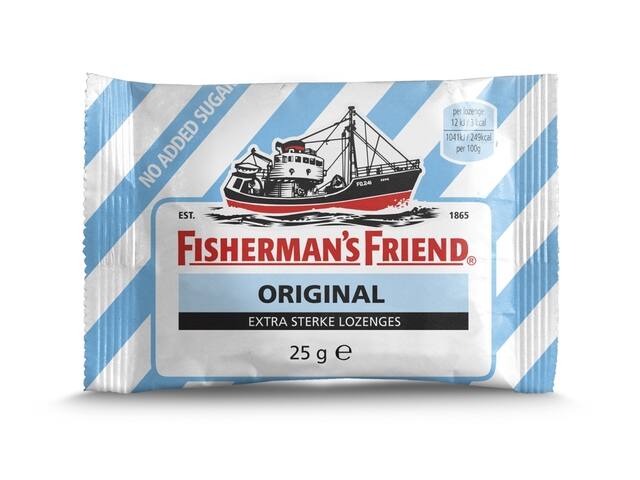 Keelpastilles Fishermans Friend or extra sterk