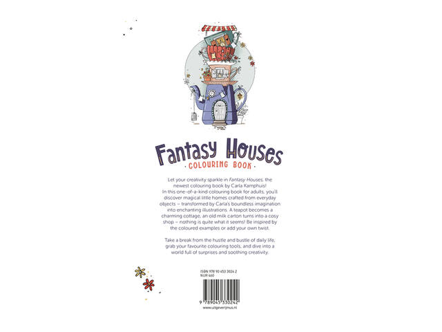 Kleurboek MUS Fantasy Houses