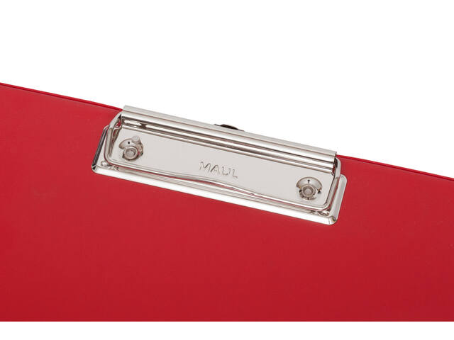 Klembord MAUL A4 staand PVC rood