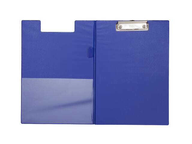 Klembordmap MAUL A4 staand PVC met penlus blauw