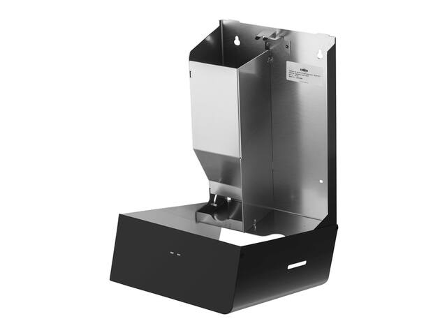 Dameshygienedispenser klein RVS zwart MQSTB M