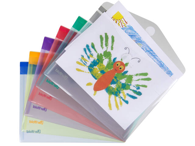 Enveloptas Djois CC A5 horizontaal assorti