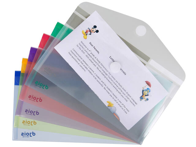 Enveloptas Djois CC chequeboek horizontaal assorti