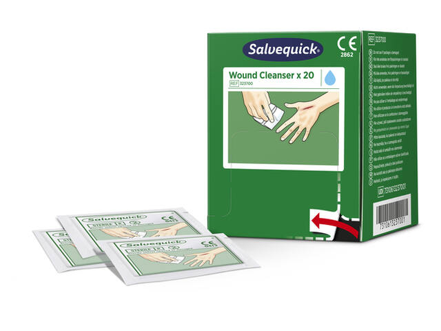 Wondreinigingsdoekjes Salvequick 20st