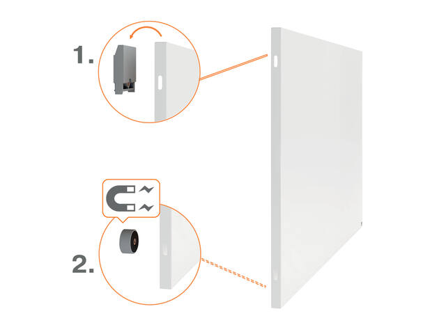 Whiteboard Nobo Infinity randloos 60x90cm
