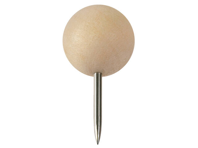 Punaises Nobo hout voor memobord 40st