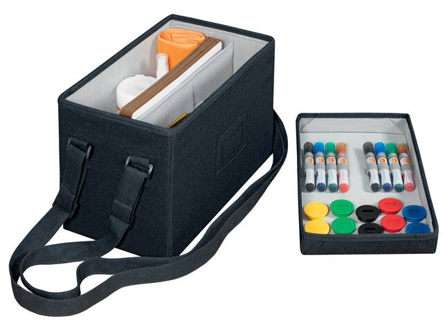 Whiteboard accessoire kit Nobo in draagtas
