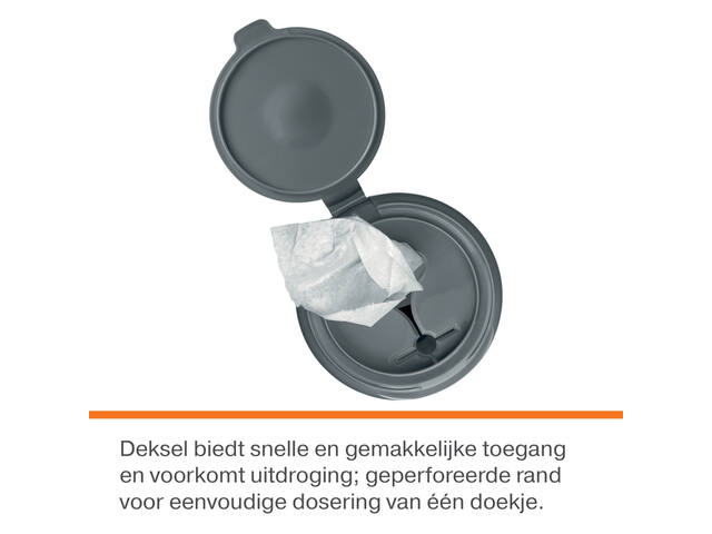 Whiteboardreinigingsdoekjes Nobo plasticvrij 100st