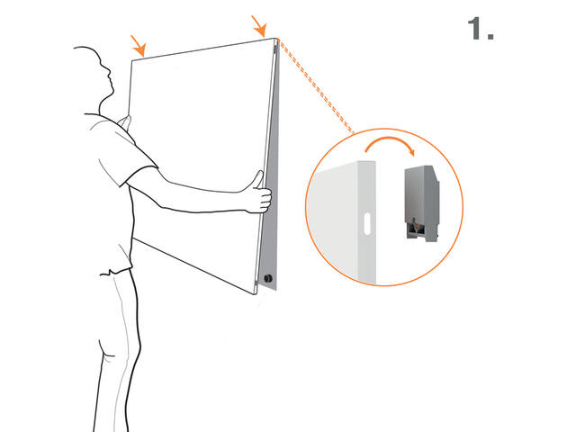 Whiteboard Nobo Infinity randloos 90x120cm