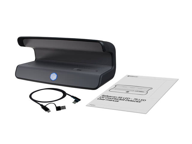 Valsgeld detector Safescan 55 UV LED zwart