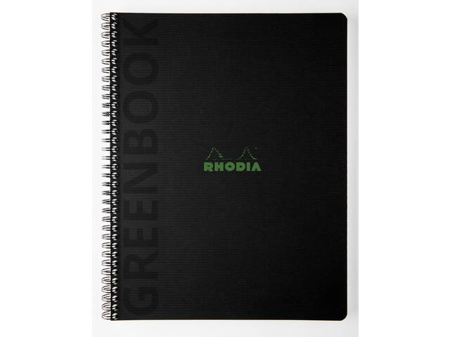 Notitieboek Rhodia Greenbook recycled A4+ lijn sc