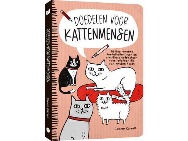 Kleurboek MUS Doedelen voor kattenmensen
