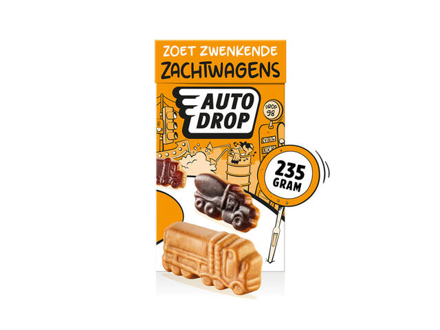 Autodrop zachte wagens pak 235gr