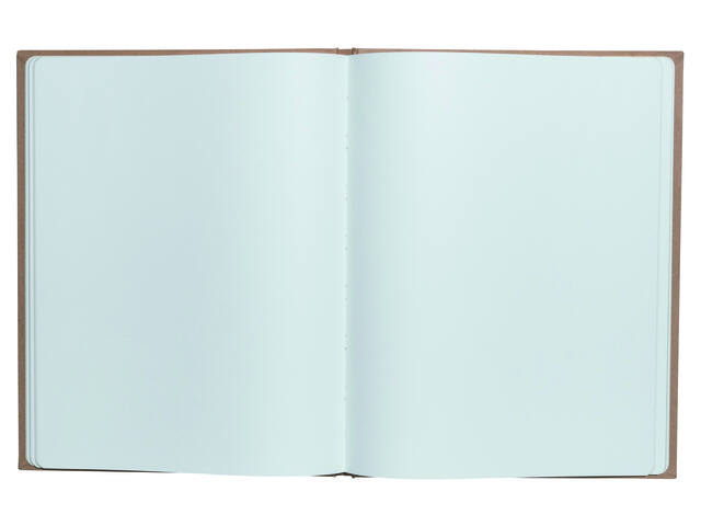 Gastenboek Exacompta Graphik 270x220 blanco kraft