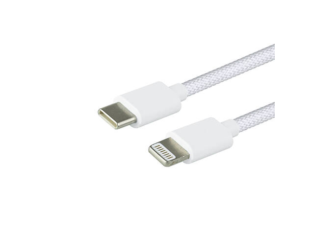 Kabel Green Mouse USB-C to Lightning data Woven 2m