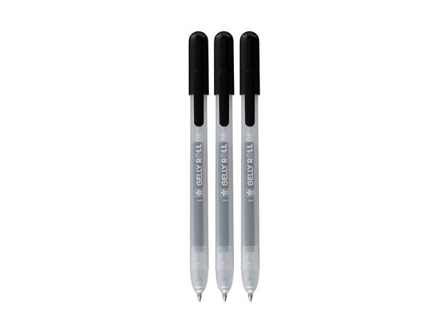 Gelschrijver Sakura Gelly Roll Classic 3st zwart
