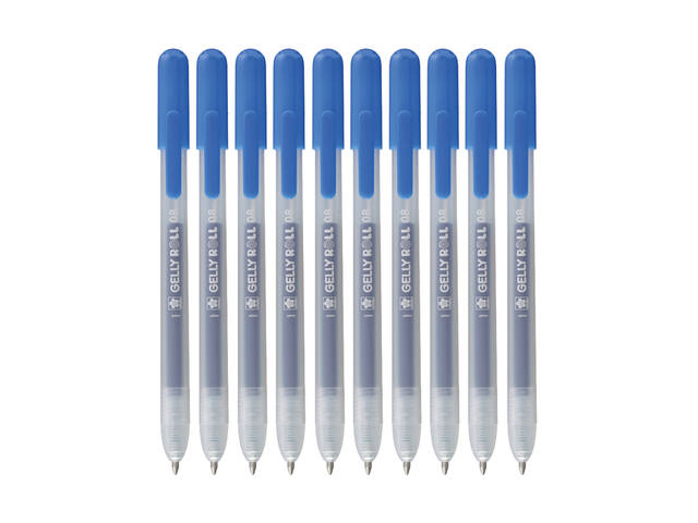 Gelschrijver Sakura Gelly Roll Classic 10st blauw