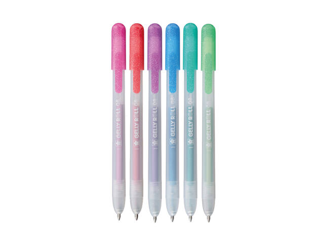 Gelschrijver Sakura Gelly Roll Metallic 6 kleuren
