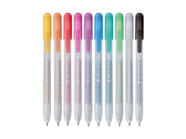 Gelschrijver Sakura Gelly Roll Metallic 10 kleuren