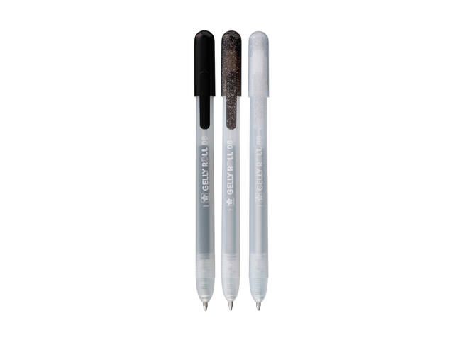Gelschrijver Sakura Gelly Roll Special 3st zilver