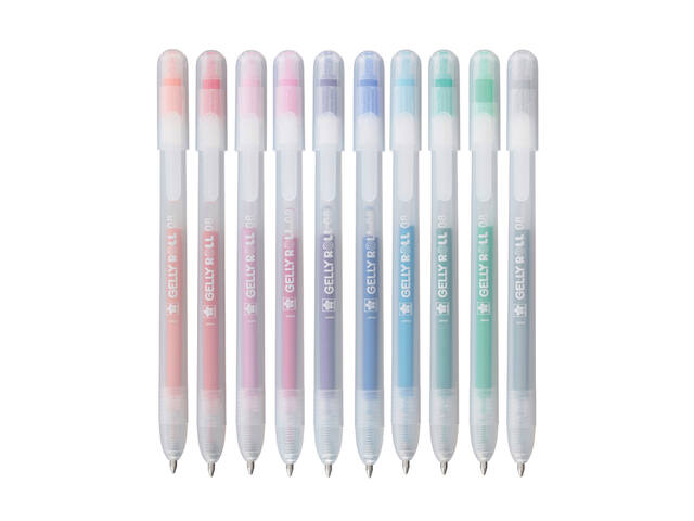 Gelschrijver Sakura Gelly Roll Stardust 10 kleuren