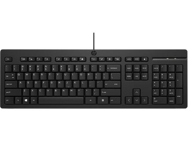 Toetsenbord HP 125 USB bedraad