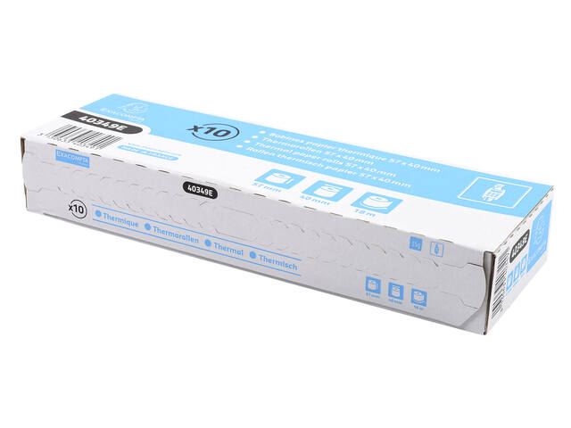 Telrol Exacompta 57mmx18mx12mm thermisch