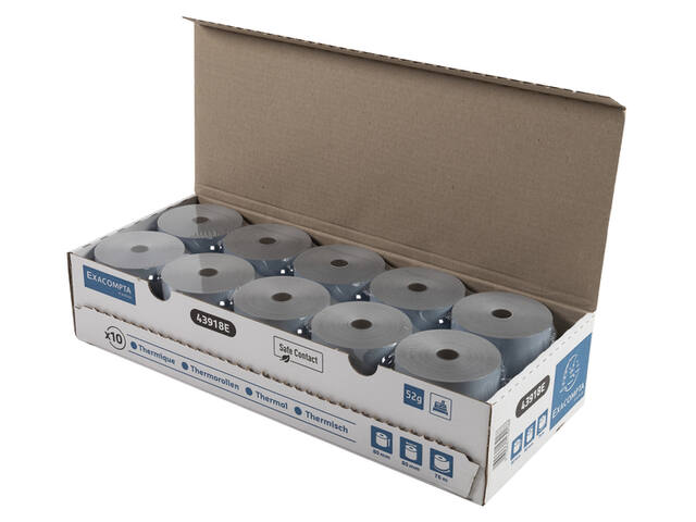 Telrol Exacompta 80mmx76mx12mm SafeContact therm