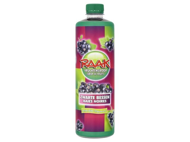 Siroop RAAK zwarte bessen 750ml