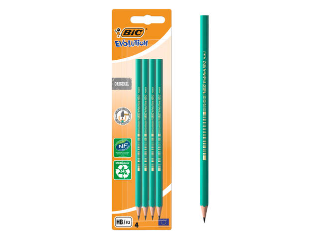 Potlood Bic Evolution ecolutions original HB 4st