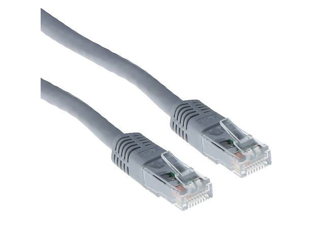 Kabel ACT U/UTP CAT6 patchkabel RJ45 Grijs 20m