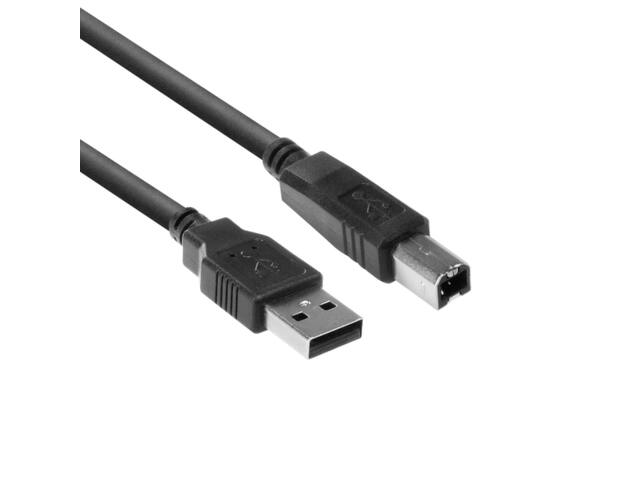 Kabel ACT USB 2.0 A male - USB B male 1 meter