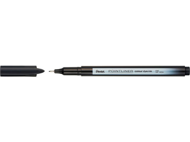 Fineliner Pentel Pointliner S40-A fijn zwart
