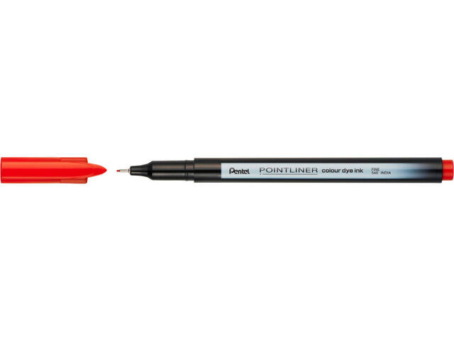 Fineliner Pentel Pointliner S40-B fijn rood
