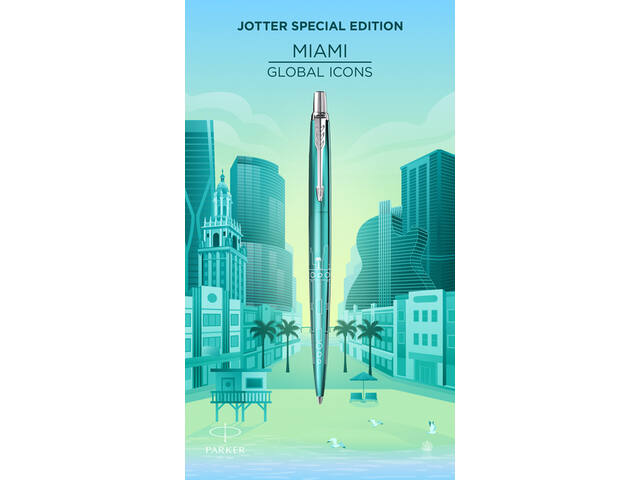 Balpen Parker Jotter Miami  CT M turquoise