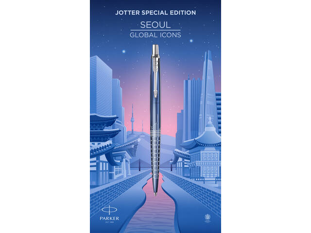 Balpen Parker Jotter Seoul  CT M blauw