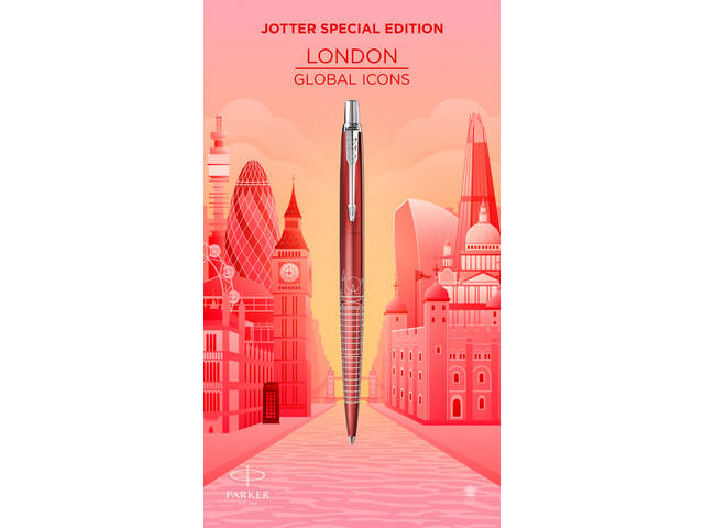 Balpen Parker Jotter Londen  CT M rood
