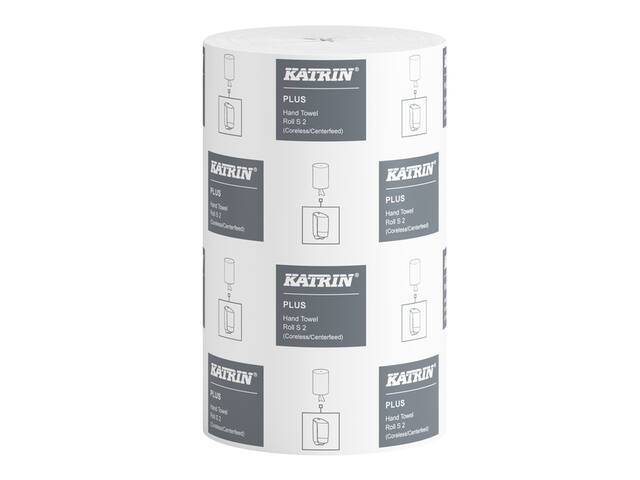 Poetspapier Katrin Plus klein 2laags 240 vel wit