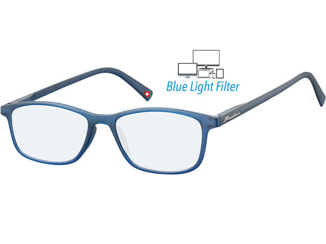 Bril Montana +0.00dpt blue Light filter blauw